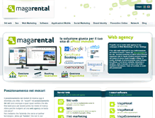 Tablet Screenshot of magarental.com